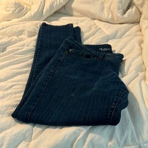 the Limited 917 blue jeans size 10 straight leg